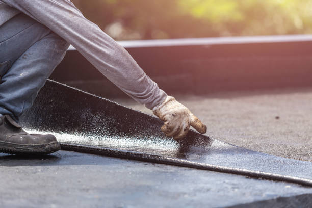 Professional Crawl Space Encapsulation technician working in Galloway, OH